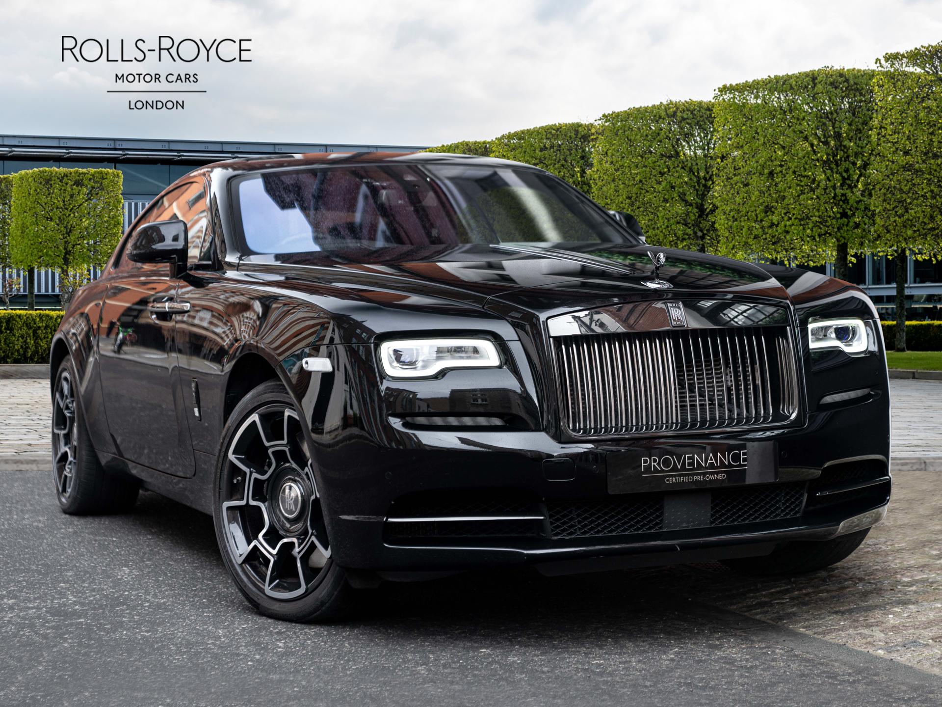 2015 Used RollsRoyce Wraith V12  Diamond Black